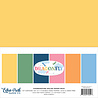 Echo Park Dragonfly 12x12 Inch Coordination Solids Paper Pack (DGF547015)