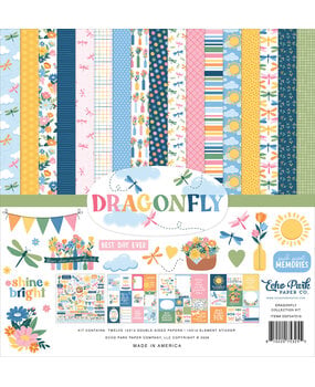 Echo Park Dragonfly 12x12 Inch Collection Kit (DGF547016)