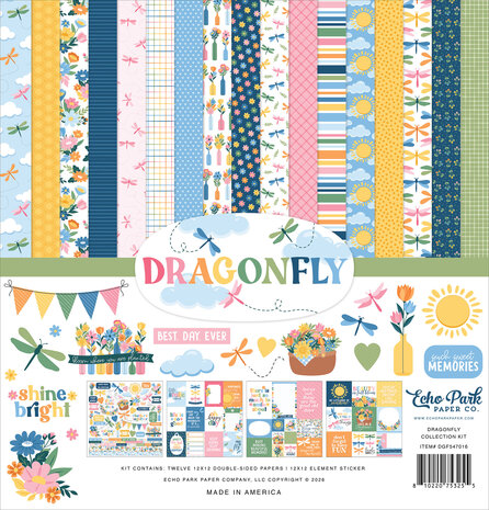 Echo Park Dragonfly 12x12 Inch Collection Kit (DGF547016) Echo Park Dragonfly 12x12 Inch Collection Kit (DGF547016)