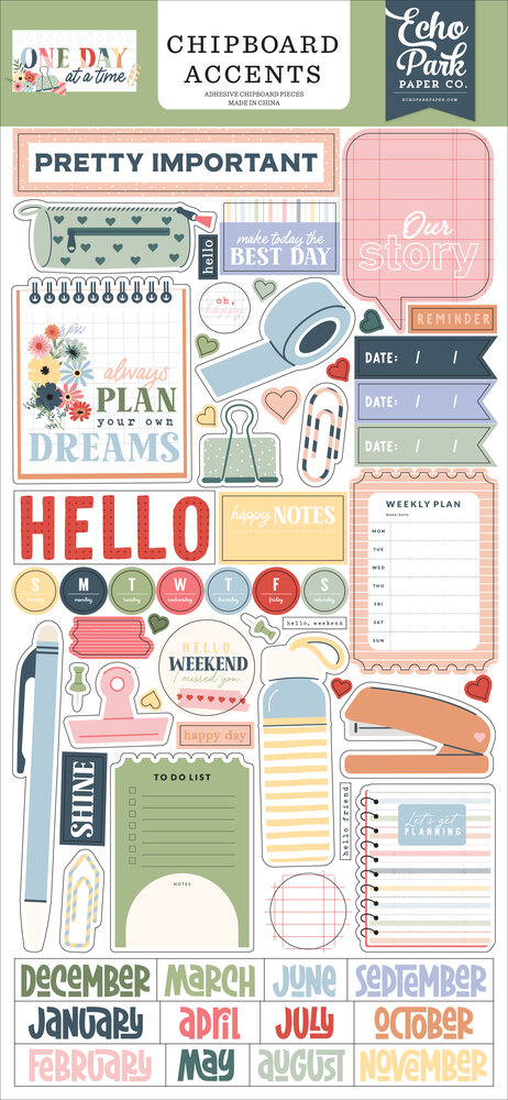 Echo Park One Day At A Time Mega Bundle (ODT546050)