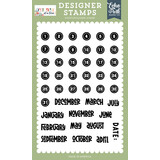 Echo Park One Day At A Time Designer Stamp Set Date (ODT546045)