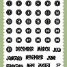 Echo Park One Day At A Time Designer Stamp Set Date (ODT546045) Echo Park One Day At A Time Designer Stamp Set Date (ODT546045)