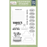 Echo Park One Day At A Time Designer Stamp Set To Do List (ODT546043)