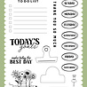 Echo Park One Day At A Time Designer Stamp Set To Do List (ODT546043) Echo Park One Day At A Time Designer Stamp Set To Do List (ODT546043)