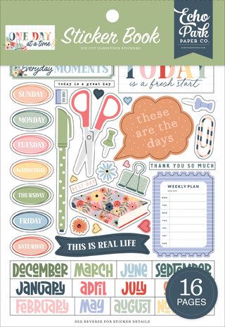 Echo Park One Day At A Time Sticker Book (ODT546029)