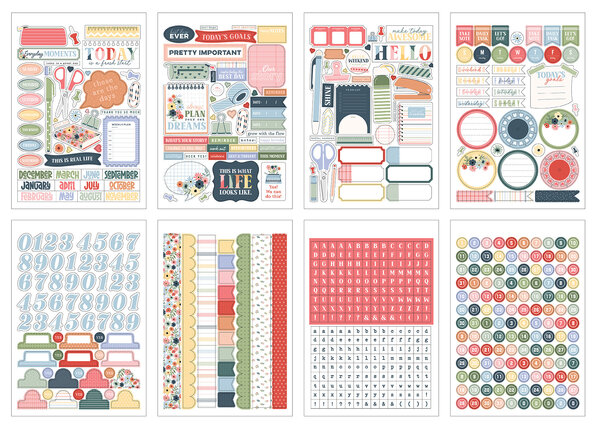 Echo Park One Day At A Time Sticker Book (ODT546029)