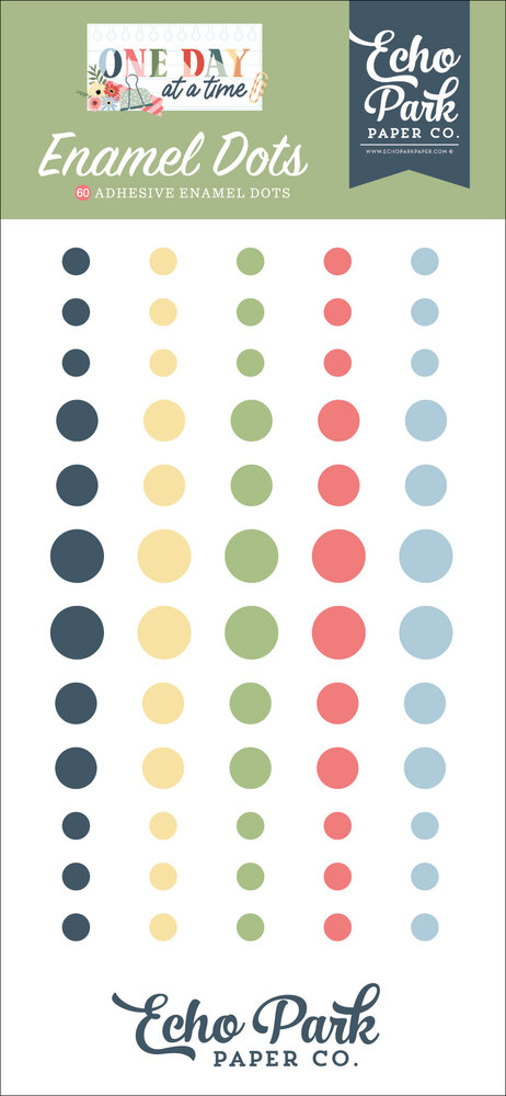 Echo Park One Day At A Time Enamel Dots (ODT546028)
