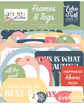 Echo Park One Day At A Time Frames & Tags (ODT546025)