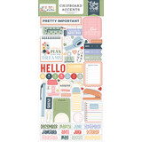 Echo Park One Day At A Time 6x13 Inch Chipboard Accents (ODT546021)