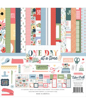 Echo Park One Day At A Time 12x12 Inch Collection Kit (ODT546016)