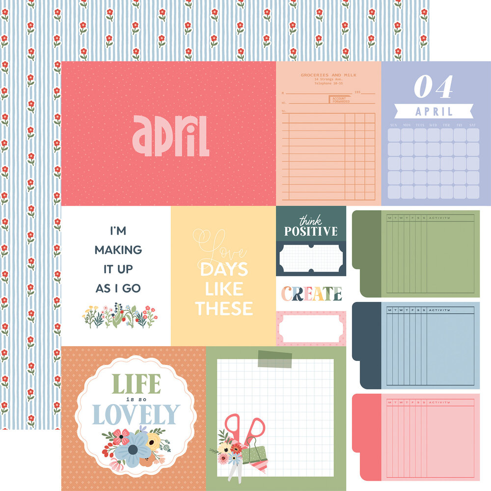 Echo Park One Day At A Time 12x12 Inch Collection Kit (ODT546016) Echo Park One Day At A Time 12x12 Inch Collection Kit (ODT546016)