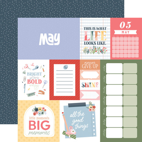 Echo Park One Day At A Time 12x12 Inch Collection Kit (ODT546016) Echo Park One Day At A Time 12x12 Inch Collection Kit (ODT546016)