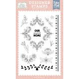 Echo Park Welcome Home Designer Stamp Set Our Sweet Home (WH548042)