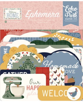 Echo Park Welcome Home Ephemera (WH548024)