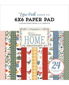 Echo Park Welcome Home 6x6 Inch Paper Pad (WH548023)