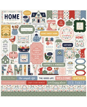 Echo Park Welcome Home Element Sticker (WH548014)