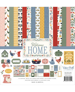 Echo Park Welcome Home 12x12 Inch Collection Kit (WH548016)