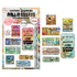 Universe of Patterns A6 Stamp Sets House of Crafters by Autour De Mwa & Co (AALL-TP-1535) Universe of Patterns A6 Stamp Sets House of Crafters by Autour De Mwa & Co (AALL-TP-1535)