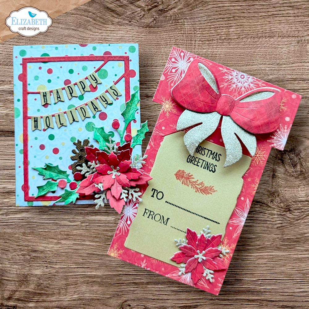 Elizabeth Craft Designs Warm Wishes Die Decorative Gift Card Holder by Paper Flowers (2398) Elizabeth Craft Designs Warm Wishes Die Decorative Gift Card Holder by Paper Flowers (2398)