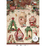 Studio Light DIY Lanterns A4 Die-Cut Paper Pad Cottage Christmas (SL-CC-DCPP515)