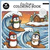 Studio Light Cozy Christmas 8x8 Inch Coloring Book Cozy Flow (SL-ES-CB16)