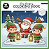 Cozy Christmas 8x8 Inch Coloring Book Glowing Lights (SL-ES-CB14) Cozy Christmas 8x8 Inch Coloring Book Glowing Lights (SL-ES-CB14)