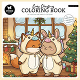 Studio Light Cozy Christmas 8x8 Inch Coloring Book Indoor Fun (SL-ES-CB13)