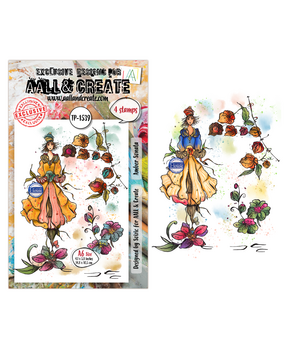 Aall and Create Dreams in Velvet A6 Stamp Sets Amber Sonata by Soizic (AALL-TP-1539)