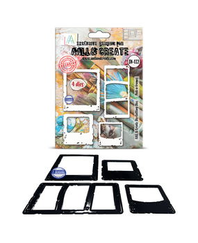 Aall and Create Sunday Play Die-Cutting Die Set Peek-a-Frames by Autour De Mwa & Co (AALL-DI-132)