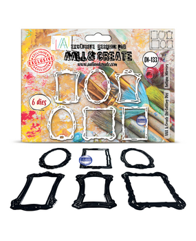 Aall and Create Sunday Play Die-Cutting Die Set Antique Mirrors by Autour De Mwa & Co (AALL-DI-133)