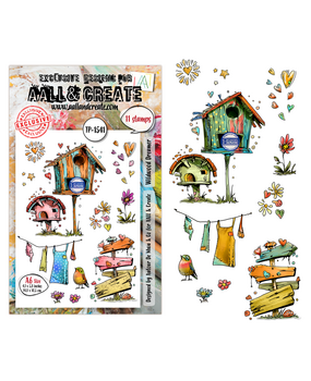 Aall and Create Sunday Play A6 Stamp Sets Wildwood Dreamer by Autour De Mwa & Co (AALL-TP-1541)