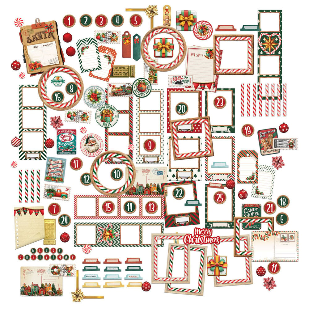 49 and Market Jolly Jingles Ephemera Set by Dennis Bruton (DJJ-38217)