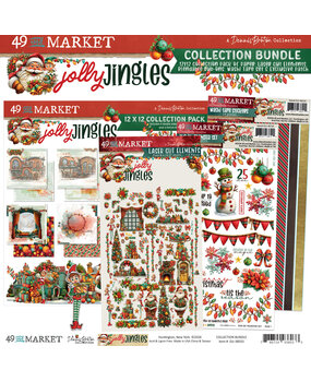 49 and Market Jolly Jingles Bundle Collection w/Patch by Dennis Bruton (DJJ-38033)
