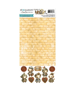49 and Market Chronicles of Oz Washi Sticker Set by Joanne Bain (JCO-38477)