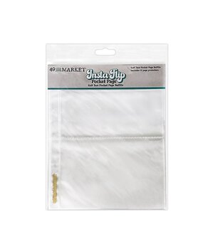 49 and Market InstaFlip Pocket Page Refills 2 Pockets (IFP-38248)