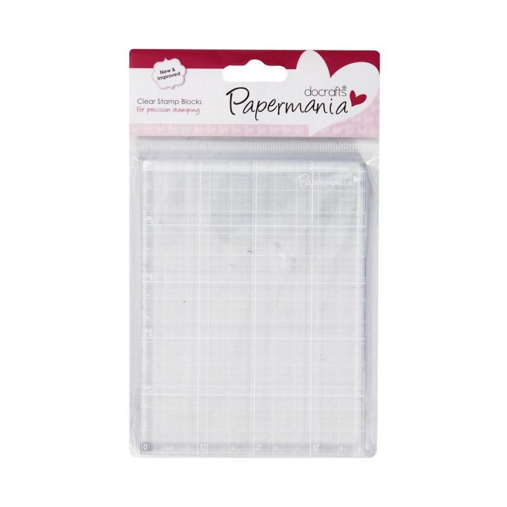 Papermania Clear Stamp Block 10,2 x 13,3 cm (PMA 9031001)