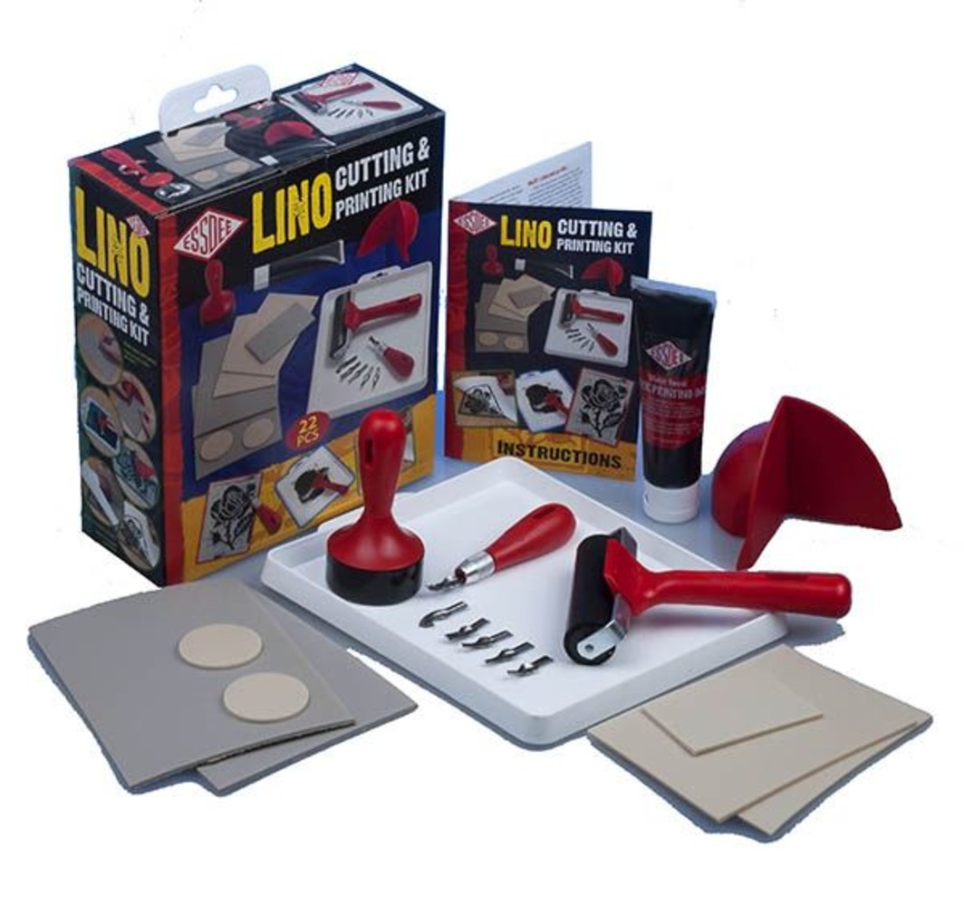 Essdee Lino Cutting & Printing Kit (L5PKR) Essdee Lino Cutting & Printing Kit (L5PKR)
