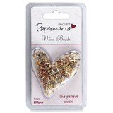 Papermania Mini Brads Metallics (200pk) Assorted Gloss (PMA 3741104)