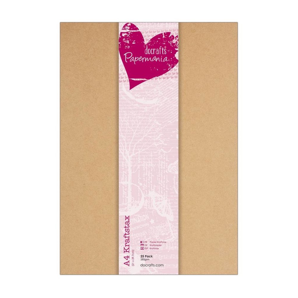Papermania A4 Kraftstax (25pk) (PMA 160604)