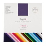 Papermania 12x12 Inch Solid Premium Cardstock Colossal (75pcs) (PMA 164400)