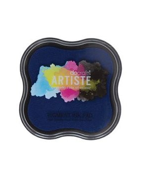 Docrafts Pigment Ink Pad - Blue (DOA 550108) (DISCONTINUED)