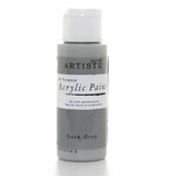 Docrafts Acrylic Paint (2oz) - Dark Grey (DOA 763258)