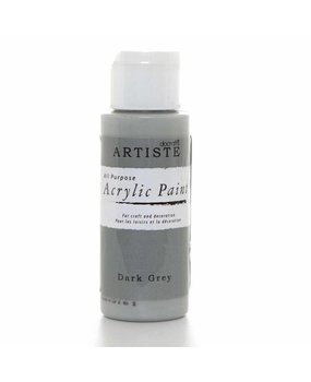 Docrafts Acrylic Paint (2oz) - Dark Grey (DOA 763258)