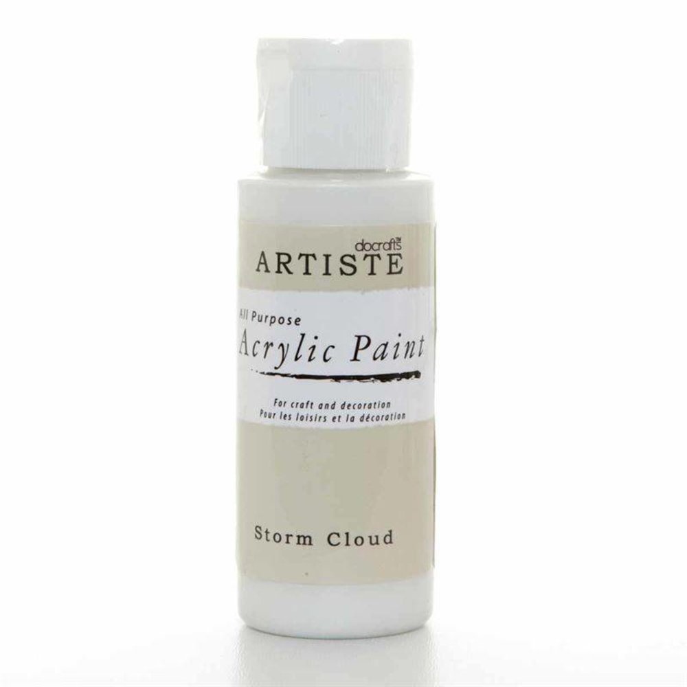 Docrafts Acrylic Paint (2oz) - Storm Cloud (DOA 763256)