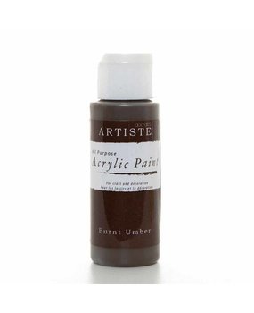 Docrafts Acrylic Paint (2oz) - Burnt Umber (DOA 763251)