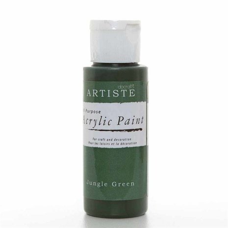 Docrafts Acrylic Paint (2oz) - Jungle Green (DOA 763245) Docrafts Acrylic Paint (2oz) - Jungle Green (DOA 763245)