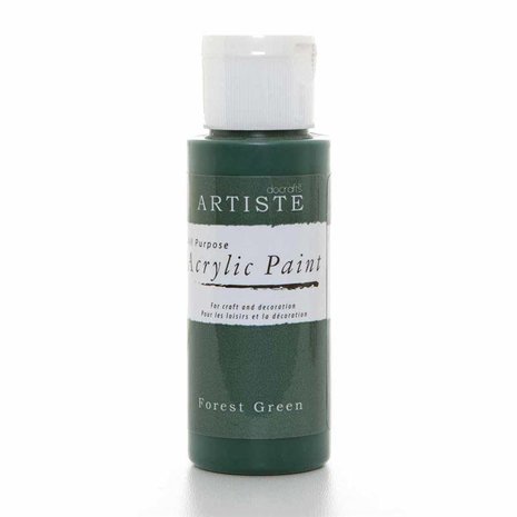Docrafts Acrylic Paint (2oz) - Forest Green (DOA 763244)