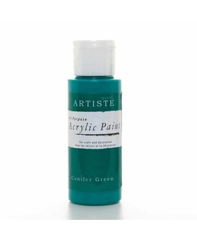 Docrafts Acrylic Paint (2oz) - Conifer Green (DOA 763237)