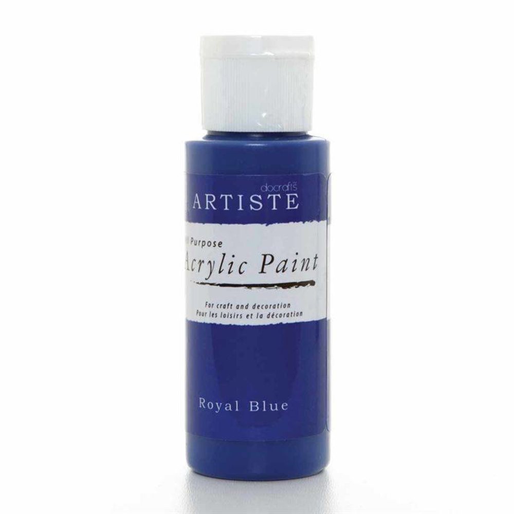 Docrafts Acrylic Paint (2oz) - Royal Blue (DOA 763236)