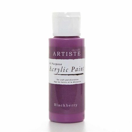 Docrafts Acrylic Paint (2oz) - Blackberry (DOA 763222) Docrafts Acrylic Paint (2oz) - Blackberry (DOA 763222)